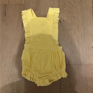 Cat & Jack Cream Baby Romper